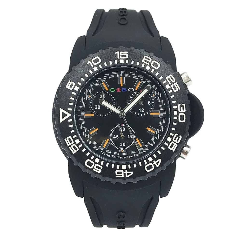 GeBo Chronograph midnight everest sports watch